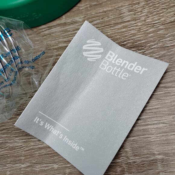 Blender Bottle 28oz NEW Nature's Sunshine Green - Picture 5 of 7